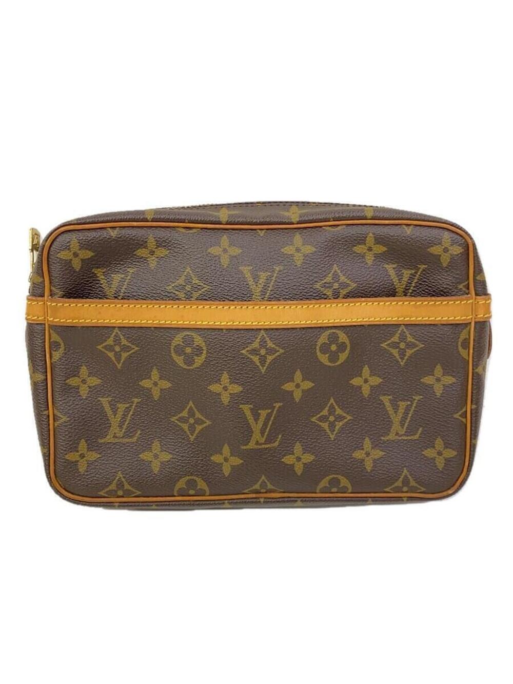 LOUIS VUITTON Compiegne Canvas Brown All over
